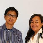 Bernardo Larin och Fay Gumba. Foto: Palmecentret