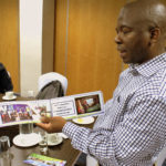 Leslie Sakuneka. Foto: Anna-Lena Lodenius