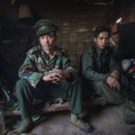 KIA Mobile Brigade, Myanmar 20180124. Naw San och Aung Lat från Kachin Independence Army, i sitt hem på utposten. Photo: Vilhelm Stokstad / Kontinent